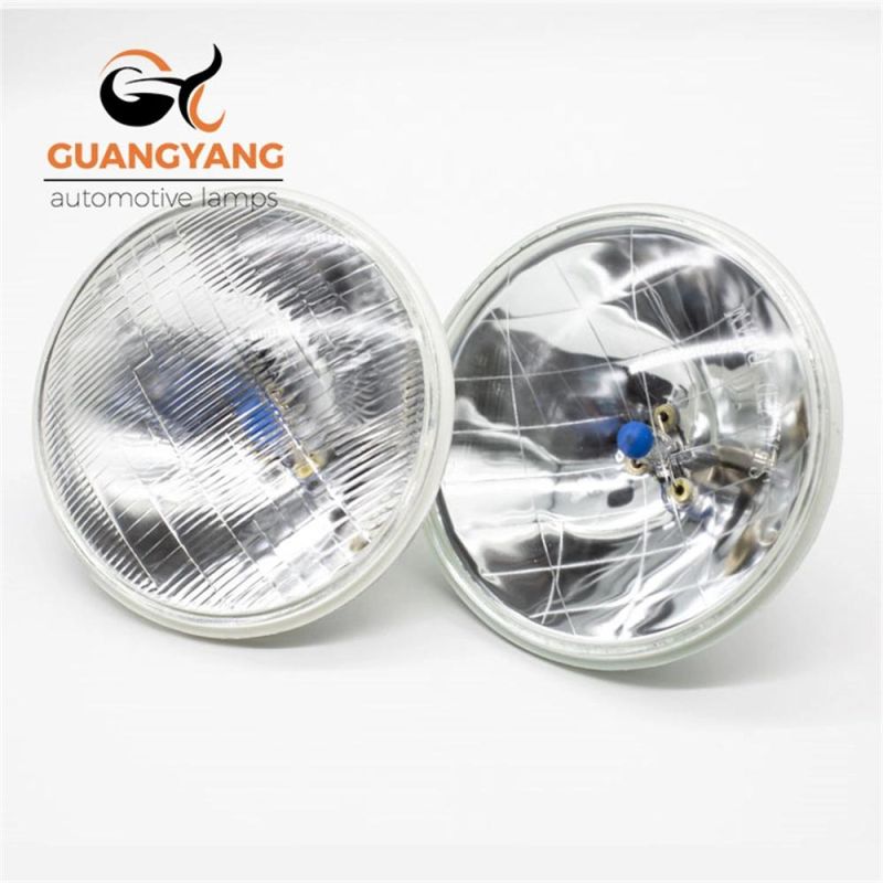 5 Inch Round Sealed Beam with Halogen Bulb H5 Warm White Auto Headlamp