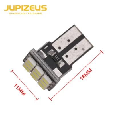Car Wedge DC 12V Canbus Bulbs Decoder External Lights License Plate 9SMD T10 Car LED for Universal Auto