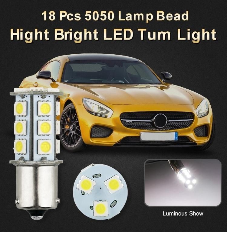 Ba15s 24V 1156 LED Turn Signal General Brake Lamp Reverse Lamp 5050 13 SMD Interior Light Daytime Driving Light