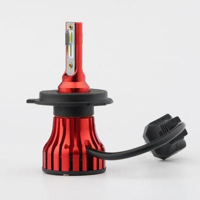 Weiyao V28 Mini Motorcycle Automotive 1860 Chip H4 LED Lights Bulbs Lamp 48W 6500lumen LED Headlight