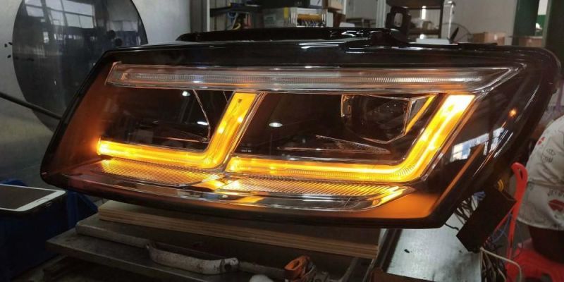 Modified Type Headlight with LED Lens for 2009-2017 Audi Q5