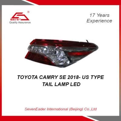 Auto Body Part Car Tail Light Lamp LED for Toyota Camry Xse 2018- Us Type