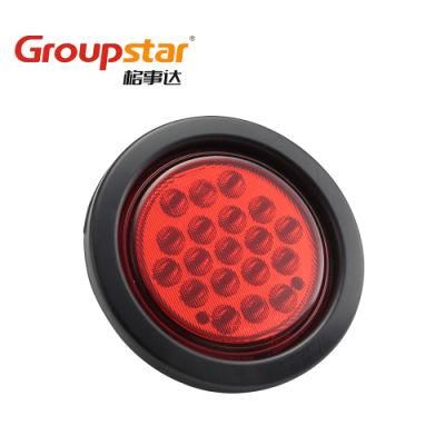 Manufacturer E-MARK DOT Reverse Back up 4 Inch Round 24 Volt LED Truck Light Tail Light
