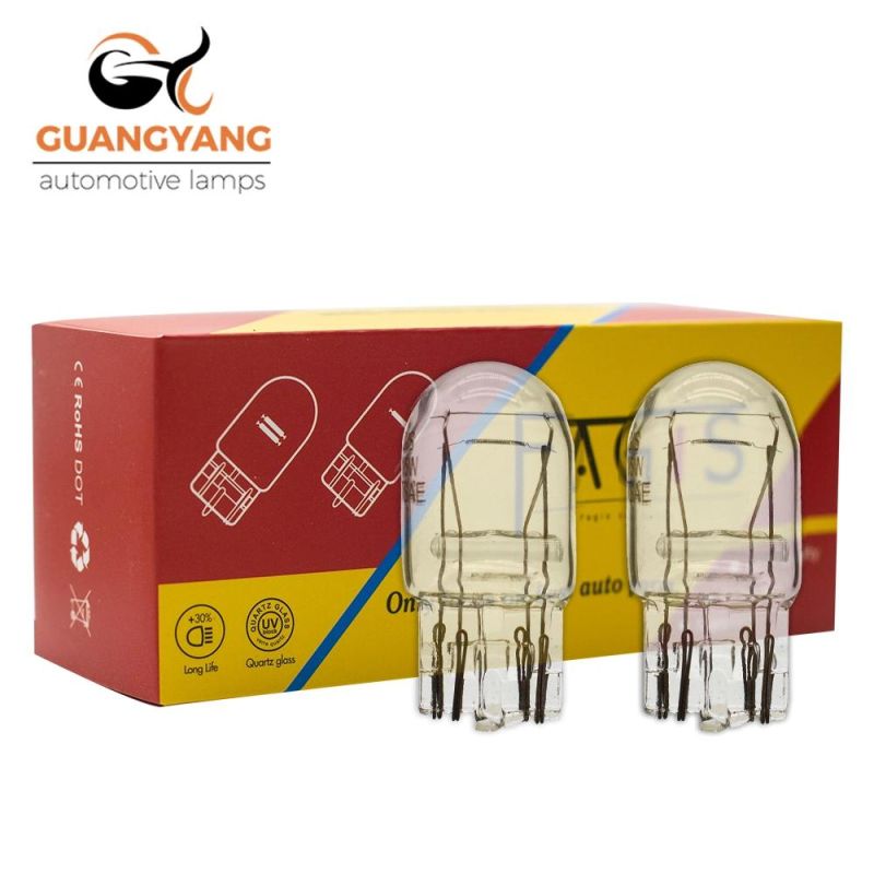 W21/5W T20 Halogen Lamps 7443 Bulbs 12V21/5W Automotive Parking Light Turn Lighting