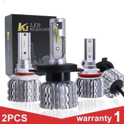50W Auto Lighting System Csp Car LED Headlight Bulbs 9005 9006 H1 H4 H7 H11 8000lm LED Headlight