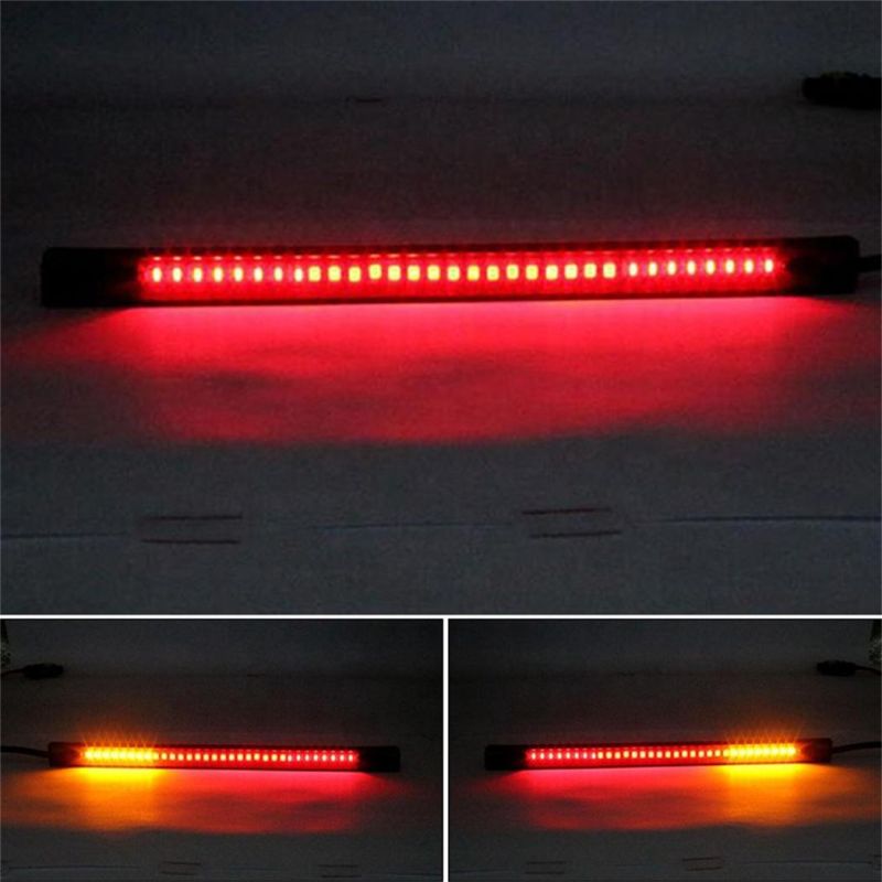 Motorcycle Taillight Strip Tail Brake Stop Light Flexibleturn Signal Light