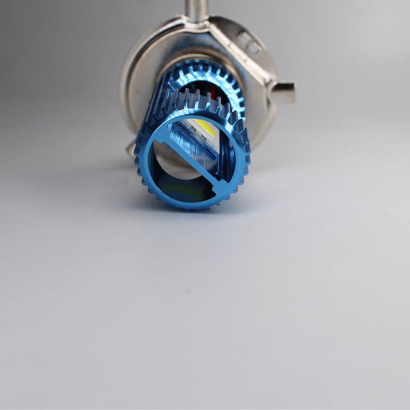 DC H4 12-80V LED Motorcycle Headlight Bulb Hi/Lo Lamp ATV Fog Light