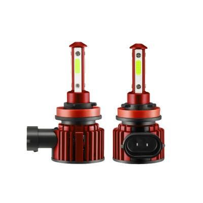 Powerful Super Bright LED Bulb LED Headlight H11 Auto Lamp Car Automobiles LED Head Lamp 12V 24V 8000K Blue Light