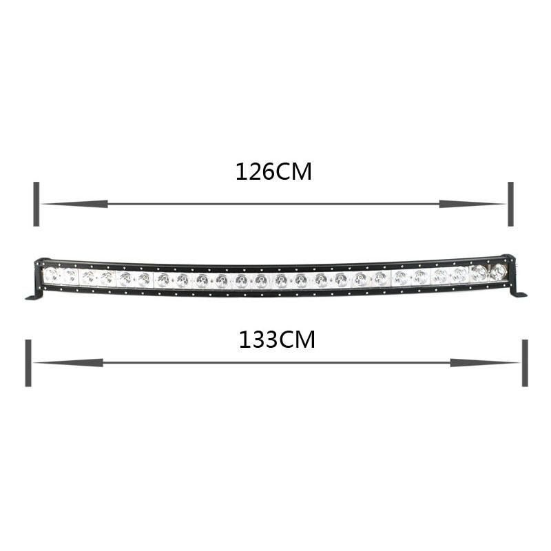 52inch 240W CREE Curved LED Light Bar for Offroad