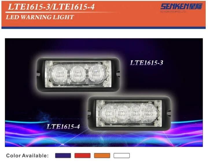 2016 New Senken LED Warning Light R65 Approved IP67 Waterproof