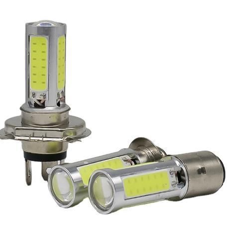 Motorcycle H4 H6 LED Headlight Bulb High Low Dual Beam 600lm Motorbike H4 LED Lights Kit P15D Ba15D P20d Ba20d H6m