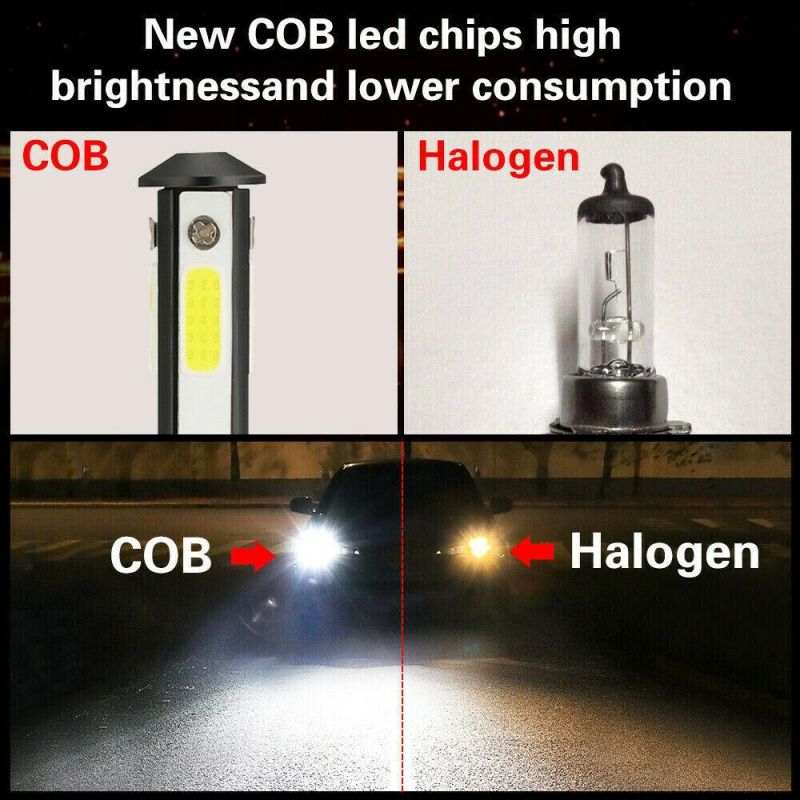 9006 8000K LED Lamp COB High Quality Car LED Light
