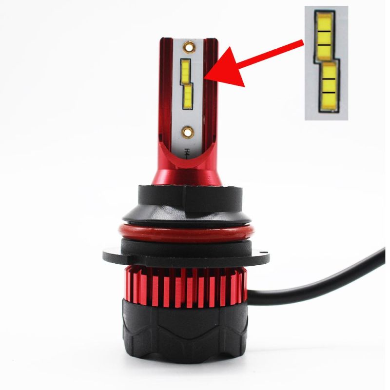 Adjustable 9007 LED Car Light H7 Automotive Lamp 15000lm H11 H4 Auto LED H11 LED Headlight