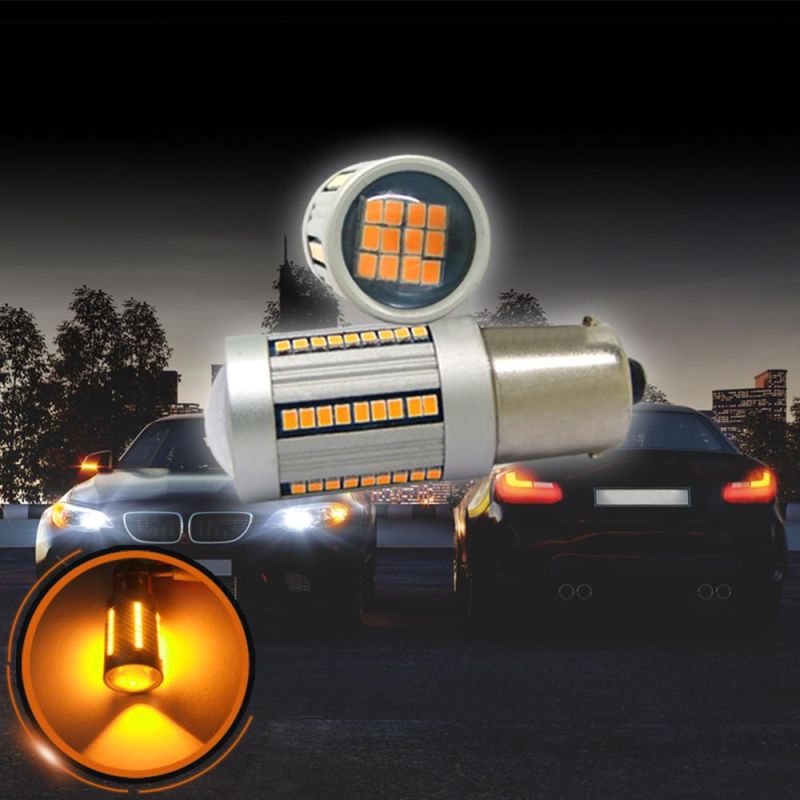 European Hot Selling Error Free Canbus 66 SMD LED Automotive Lamp