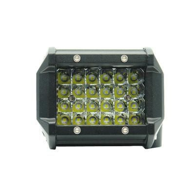 New Style Automotive 72W 12V 24V Truck Spot LED Lamp 4 Rows LED Light Bar