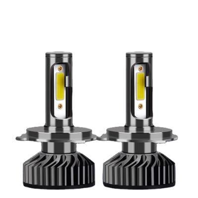 F2 Auto Lights COB Chips 72W H1 9005 H13 H4 H7 Spotlight Fog Driving Lamp High Low Beam H11 LED Headlight