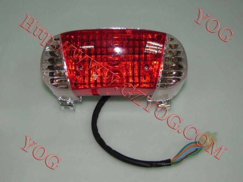 Yog Motorcycle Spare Parts Rear Light for Ybr125, Tvs Star Lx, Gn125