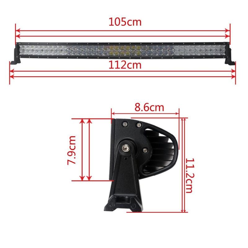 Wholesale New Products 4X4 Accessories 2 Rows 5D 41.5" 240W Curved LED Light Bar