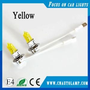 Fog Light Yellow Auto Halogen Lamp H3 Pk22s