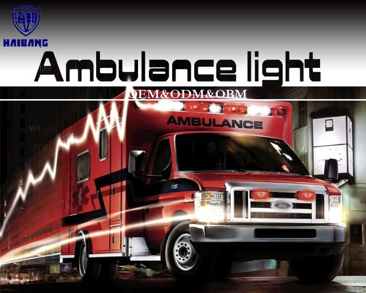 Blue Ambulance Surface Mount Light