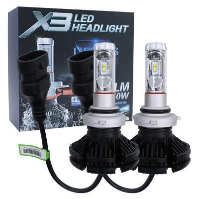 12 Volt LED Lights Automotive 9006 LED Driving Lights 6000lumen