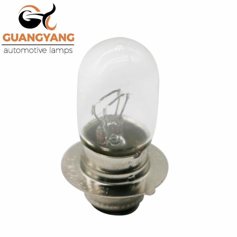 High Quality Motorcycle Bulb T19 12V 30/30W Double Contact Warm White