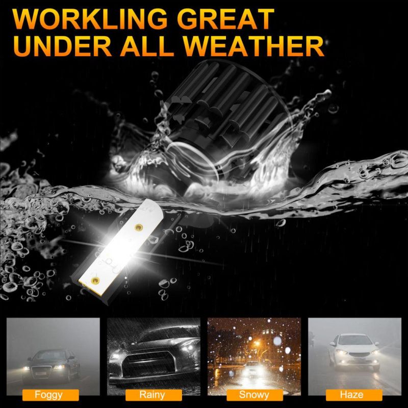 Powerful Super Bright LED LED Headlight Z3 H7 Auto Lamp Car Automobiles LED Head Lamp 12V 45W 6000K White Light 30000 Hours