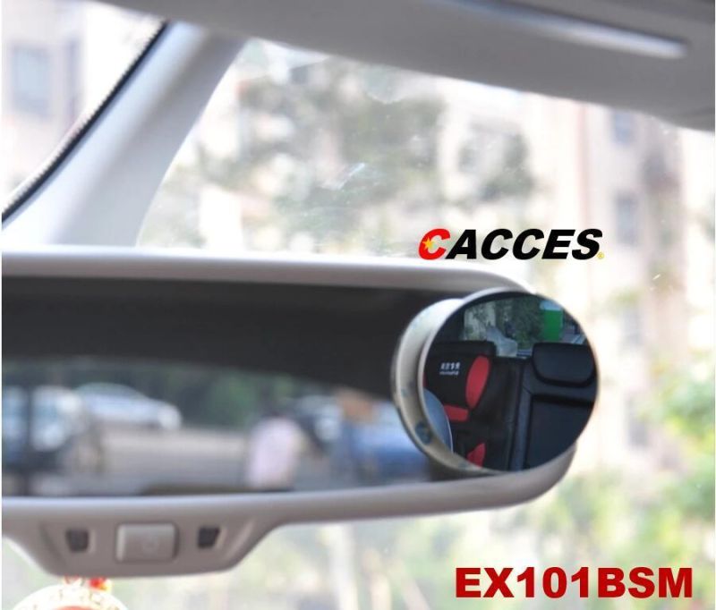 Blind Spot Mirror Safety Side Blue Mirrors 360 Degree Rotate Wing Rearview Mirror Universal Wide Angle Blind Spot Truck Mirror Anti Glare Blue Glass Auto Mirror