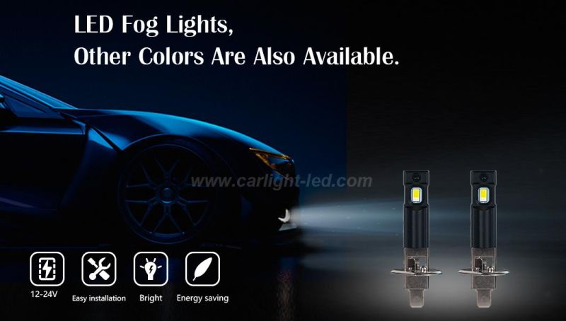 H1 Super Bright White DRL LED Fog Headlight Bulbs