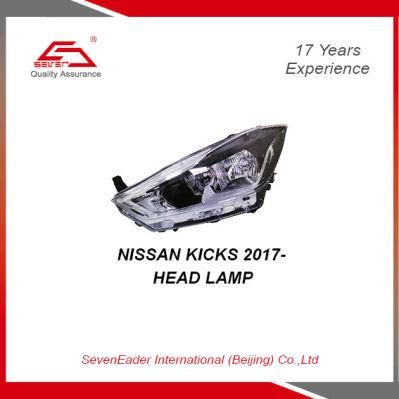 Auto Accessories Car Auto Head Lamp Light for Nissan Kicks 2017-
