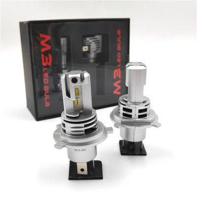 Hot Selling 2PCS M3 110W 15000lm LED Headlight Bulbs for Cars H4 H7 H11hi/Lo Beam Lamp Hb3/9005 Hb4/9006 LED Fog Bulbs Auto Lamps