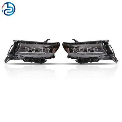 High Quality Hot Sale Auto Lighting Assembly Car Accessories Headlight for Toyota Prado Refit 2018year