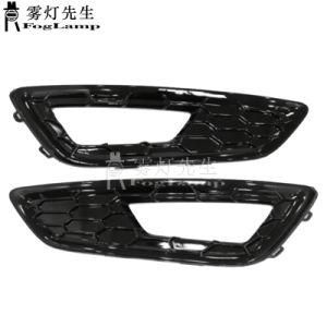 Beler 1pair Car ABS Fog Light Grille Panel Cover Bezel Fit for Ford Focus Hatchback Estate Turnier 2015 2016 2017 2018