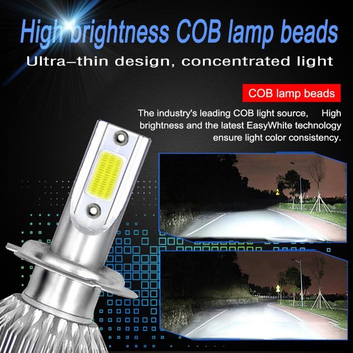Car Headlight H1 H7 9005 LED Auto Fog Light Auto Headlights Kit