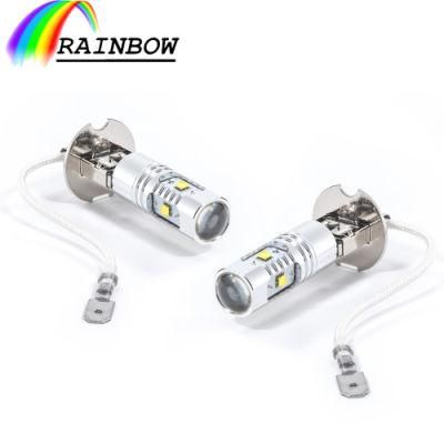 Cars Headlight Bulbs Mini H7 Csp Super Bright Dust Seal LED Fog Lamps H1 H3 LED Auto Driving Can Bus Fog Headlight Lights