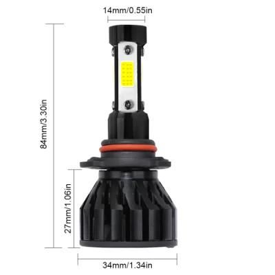 360 Degree LED Signal Lamp Auto Head Lamp Car COB Chip Motorcycle Lights Headlight