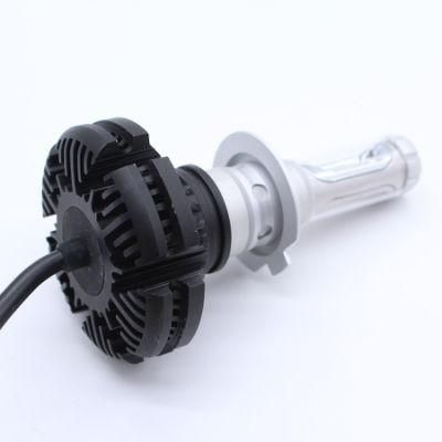 3000K 6500K 8000K 3 Colors Fanless X3 Car H4 LED Headlight Bulbs
