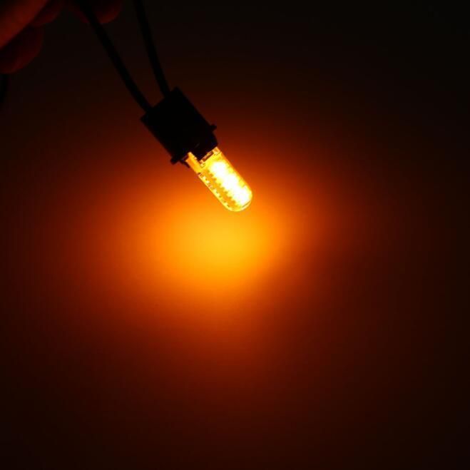 Amber T10 5050 6SMD LED Light for 12V Cars