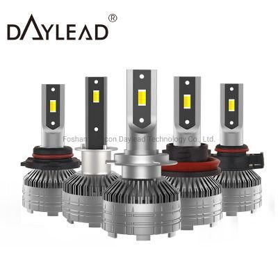 China Factory H7 H8 H9 H11 H16 40W 8000lm 6000K LED Car Headlight