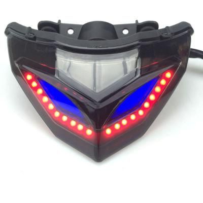 Motorcycle Parts LED Tail Lamp Tail Light Modified Lamp for Kawasaki Ninja 300/250 Accessories