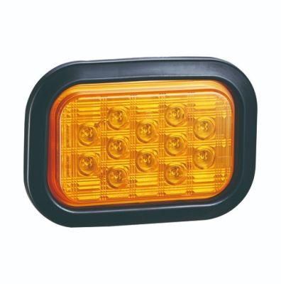 Adr E-MARK UV PC Rectangle 10-30V Jumbo Truck Trailer Tractor Stop Tail Lamp Trailer LED Light