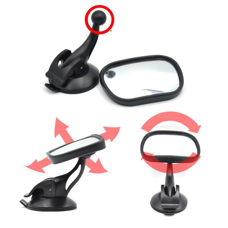 Adjustable Suction Cup Front Baby Car Mirror