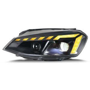 Auto Parts LED Lights Bixenon Projector Lens Headlight Car Light for 2013 Golf 7