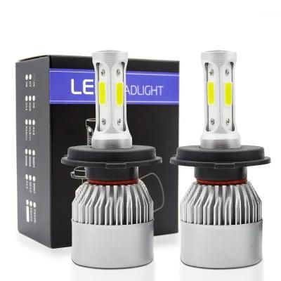 S2 High Power H1 H3 H13 H11 9004 880 9007 Auto High Low Beam 100W 10000m 6500K-8000K H7 H4 S2 Car LED Headlight