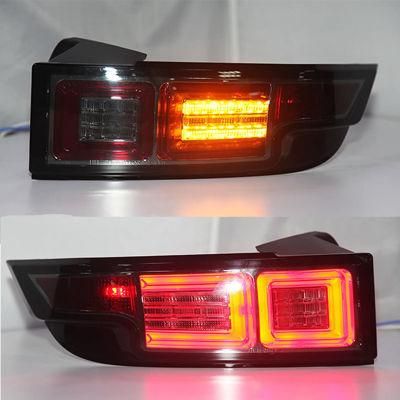 for Land Rover Range Rover Evoque LED Tail Light 2010 to 2012 Year Smoke Black