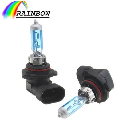 12V 55W Hb4 9006 Auto Car Halogen Bulb 4300K Super White Quartz Glass Xenon Dark Blue Car Headlight Lamp Fog Lights