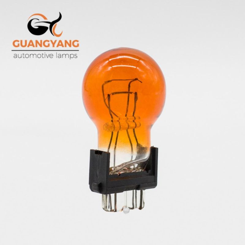 Auto Halogen Bulb 3057 12V 21/5W Amber