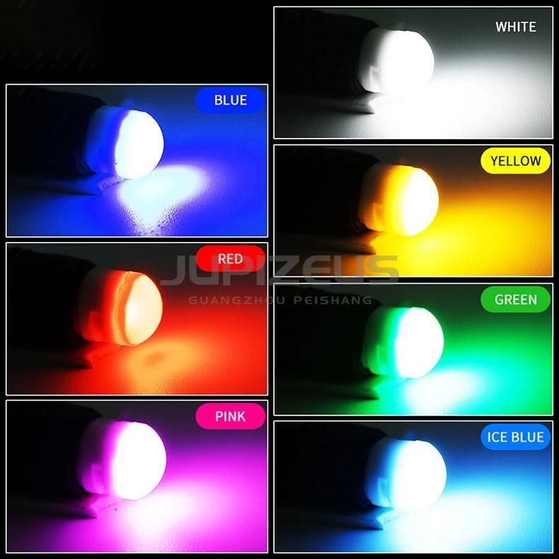 Wholesale Multiple Colors T10 DC12V LED Car Lights W5w LED Car Bulbs