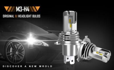 H11 H4 9003 9006 LED Headlight M3 60W 12000lm 6000K