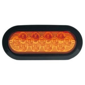 LED Truck Light Trailer Tail Lights 6&quot; Oval Tail Lights